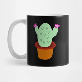 Flowering Cactus Mug